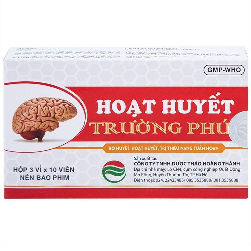 hoạt huyết trường phúc