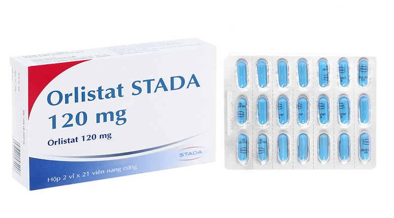 Orlistat Stada 120mg hộp thuốc