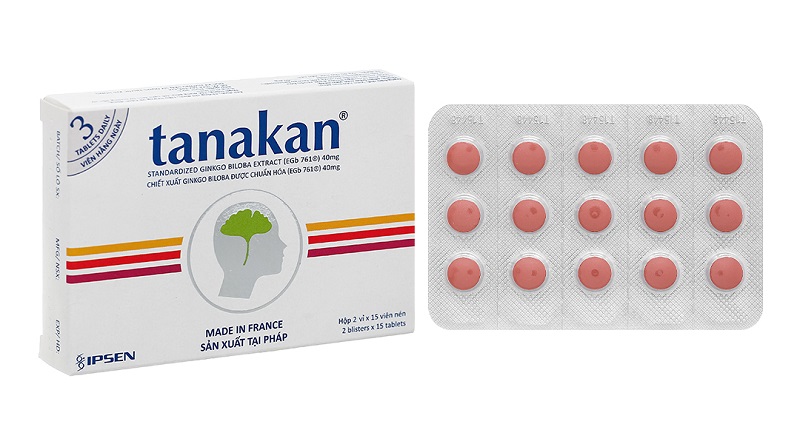 Tanakan 40mg hộp thuốc