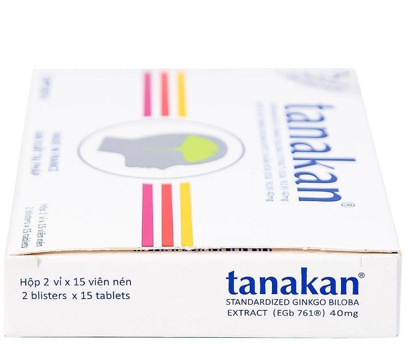 Tanakan 40mg vĩ thuốc