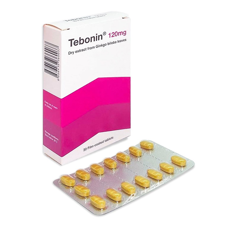 Tebonin 120mg hộp thuốc