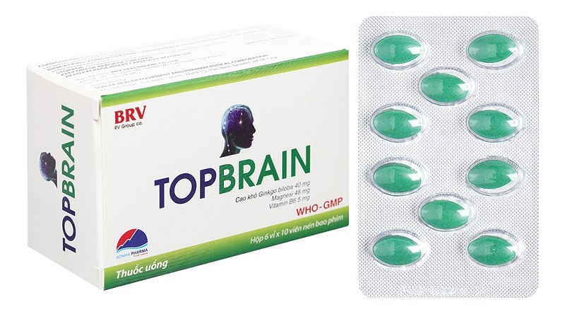 Topbrain BV Pharma hộp thuốc