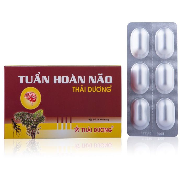 Tuần Hoàn Não Thái Dương hình ảnh thuốc